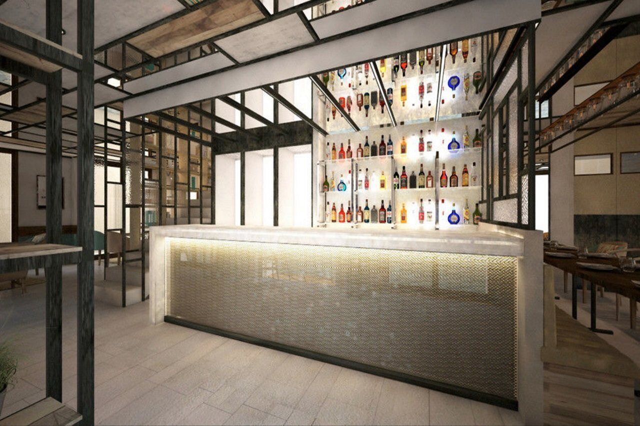 Bo Hotel Palma المظهر الخارجي الصورة 3D rendering of the bar